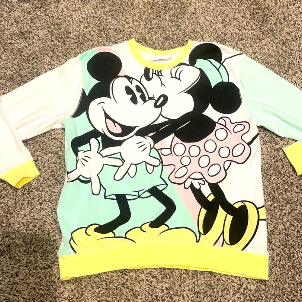 Limited edition Mickey and Minnie sweatshirt